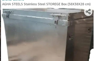 20Kg Stainless Steel Trunk